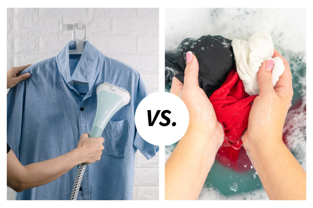dry cleaning vs. washing