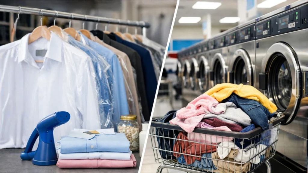 Dry Cleaners Kolkata vs Laundromats: Understanding the Real Difference for Your Clothes