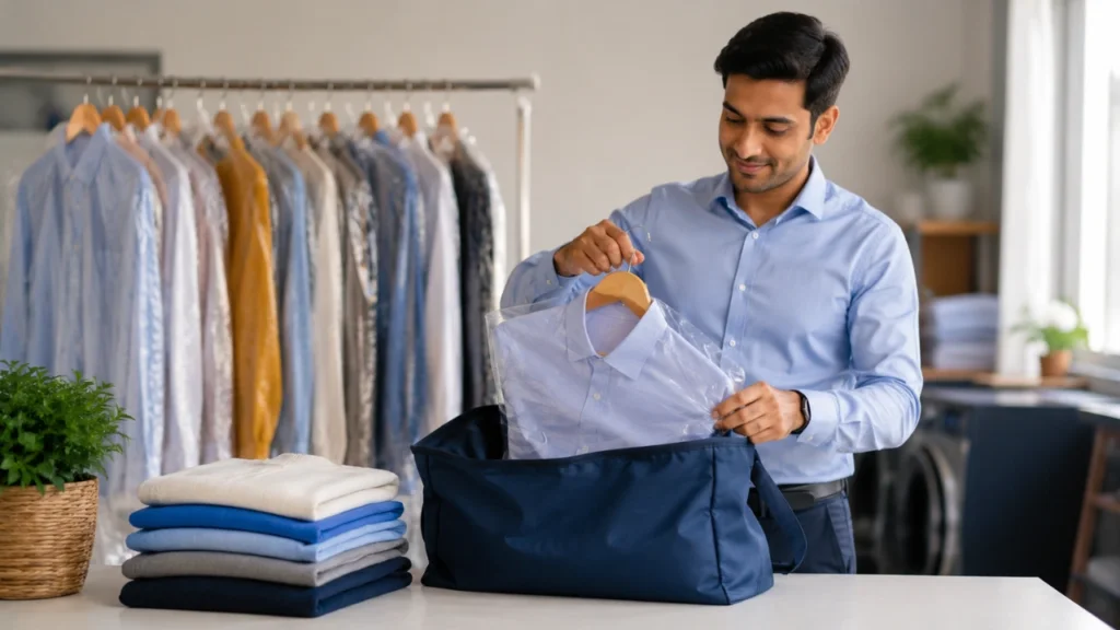 How laundry service in rajarhat kolkata Helps Busy Professionals Save Time Daily?